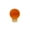 Orange, variant on Huhudde Fly Fishing Floats Fishing Bobbers Float Floating Bobber Indicators Strikes Indicators for Freshwater Saltwater