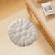 thumbnail image 5 of Cojín con forma de galleta, cómodo y decorativo para silla, ideal como regalo, para sofá o oficina. Redondo blanco beige, 5 of 8