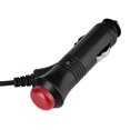 thumbnail image 4 of Cergrey Cigarette Lighter Cord, Cigarette Lighter Adapter Cable, 1.8M Car Cigarette Lighter Power Supply to 3.5 x 1.35mm DC Male Plug Spring Adapter Cable, 4 of 6