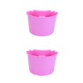 thumbnail image 3 of Justharion 1/2/3/5 Enjoy Long-lasting Performance Durable PP Car Wash Bucket Convenient To rose bloom 2PCS, 3 of 6