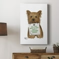 thumbnail image 5 of Love and Yorkshire Terrier Premium Gallery Wrapped Canvas - Ready to Hang, 5 of 9