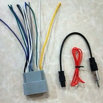 Phyun Car Stereo Wiring Harness with Antenna for Chrysler Dodge Jeep