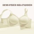thumbnail image 5 of Women's Bras Seamless Push Up Bra Adjustable Straps Full Coverage Tshirt Bra No Underwire Bras Everyday Bras Support Bras, 5 of 9