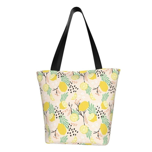 Easygdp Lemon Leaves Shoulder Bags for Women,Crossbody Bags Shoulder Purse Handbag for Women