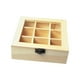 thumbnail image 4 of Organizador de caja de té, organizador de contenedores de té, almacenamiento multifuncional con tapa, soporte decorativo, soporte para té para sala de, 4 of 9