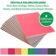 thumbnail image 4 of Construction Paper 9" x 12" Pad, 8 Classic Colors (96 Sheets), Great For Classro, 4 of 5
