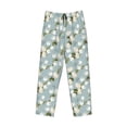 thumbnail image 6 of Daiia Tulips Flowers Men's Sleep Pant with Pockets and Drawstring,Pajama Pants-XX-Large, 6 of 9