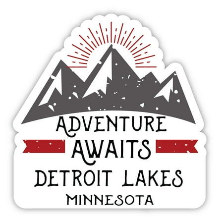 

Detroit Lakes Minnesota Souvenir 4-Inch Magnet Adventure Awaits Design