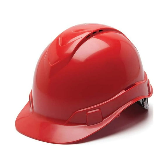 Red-Ridgeline Vented Cap Style 4 Pt Ratchet Suspension