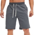 thumbnail image 2 of Pantalones casuales de verano para hombre, pantalones cortos de trabajo holgados de talla grande, pantalones deportivos para hombre, 2 of 5