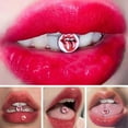 thumbnail image 2 of YSABOXY Bar Tongue Rings Body Piercing Jewelry Tounge Bar, 2 of 5