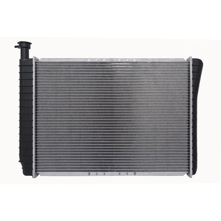OEM Grade Radiator Compatible with 1985-1994 Chevrolet Astro GMC Safari 2.5L I4 4.3L V6 Crossflow 26mm Concentric Transmission Oil Cooler 1.25 Inch Aluminum New Replaces 3055073 3055074