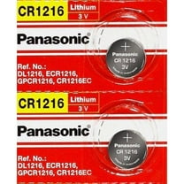 Panasonic CR1216 3V Lithium Coin Battery - 2 Pack   FREE SHIPPING!