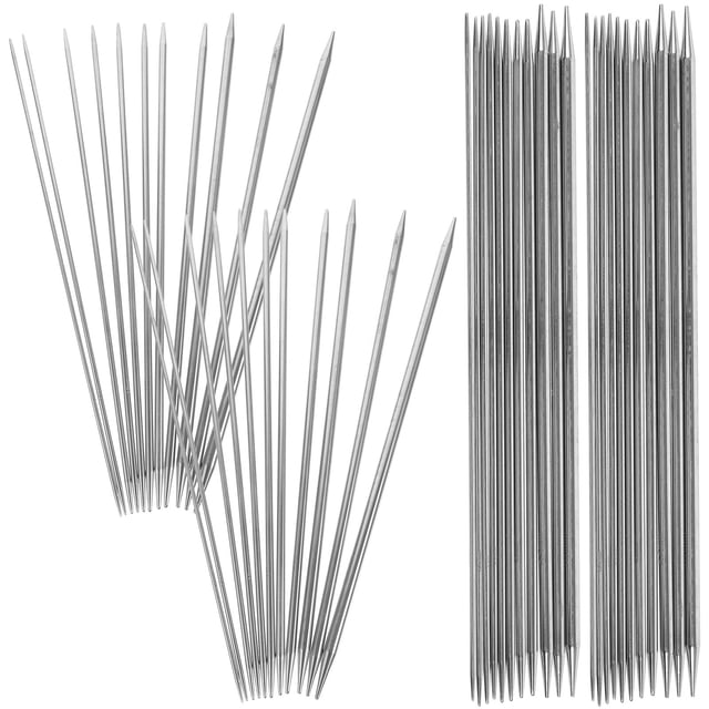 unbranded 44Ud Agujas Para Tejer En Acero Inoxidable Livianas Y Cómodas Para Manualidades