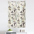 thumbnail image 1 of Floral Tapestry, Doodle Leaves Earthen Toned Leaf Branches Autumn Beauty Season Theme, Fabric Wall Hanging Decor for Bedroom Living Room Dorm, 5 Sizes, Dark Taupe Coconut, by Ambesonne, 1 of 1