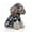 Black, variant on Pet Dog Plaid Pajamas Flannel Christmas PJs, Cold Weather Jumpsuit for Small And Medium Dogs - White and Black M