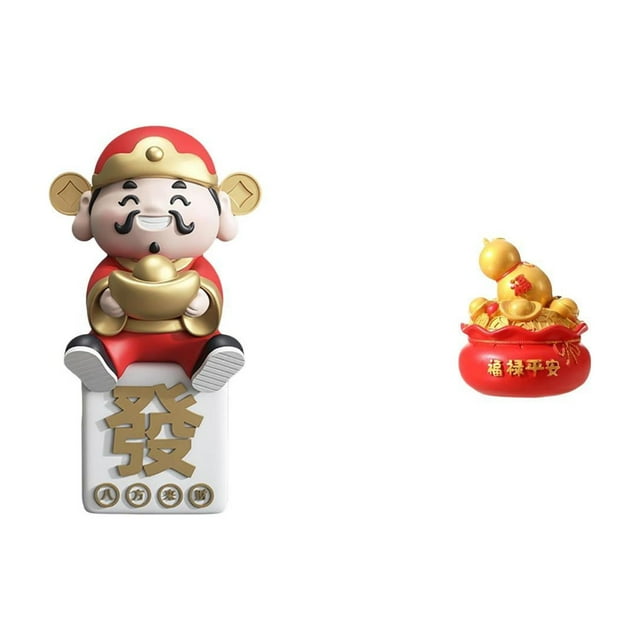 Figura Decorativa De La Suerte Con Forma De Cuenco Del Tesoro, Ideal Para Regalar En Año Nuevo, Primavera, Inauguración De Casa O Como Detalle Para El Dormitorio.