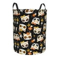thumbnail image 2 of Balery Flower Fox Round Laundry Basket with Handles Waterproof Freestanding Laundry Hamper for Clothes Toys in the Dorm and Family-, 2 of 8