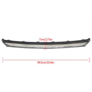 Genrics Silver Chrome Front Lower Bumper Cover Trim Molding Replacement for 2013 2014 2015 Accord HO1095119 71150T2FA00