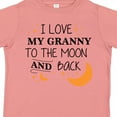 thumbnail image 4 of Inktastic I Love My Granny to the Moon and Back Boys or Girls Toddler T-Shirt, 4 of 5
