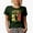 Military Green, variant on Distressed The Most Important Shot in Golf Sayings with a Golf Player, Golfing or Golfer Themed Merch Gift, Black T-Shirt, 3XL