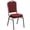Burgundy and Silver, variant on Bowery Hill Contemporary Stacking Banquet Stacking Chair in Black