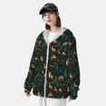 thumbnail image 3 of Gaeub Deers In The Forest Men's and Women's UPF 50+ Long-Sleeved Sun Protection Clothing, Fishing Shirt Long Sleeve Zip-X-Large, 3 of 7