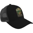 thumbnail image 2 of Trucker Hats for Men Hiking Hat Mens Mesh Trucker Cap Congaree National Park Caps, 2 of 7