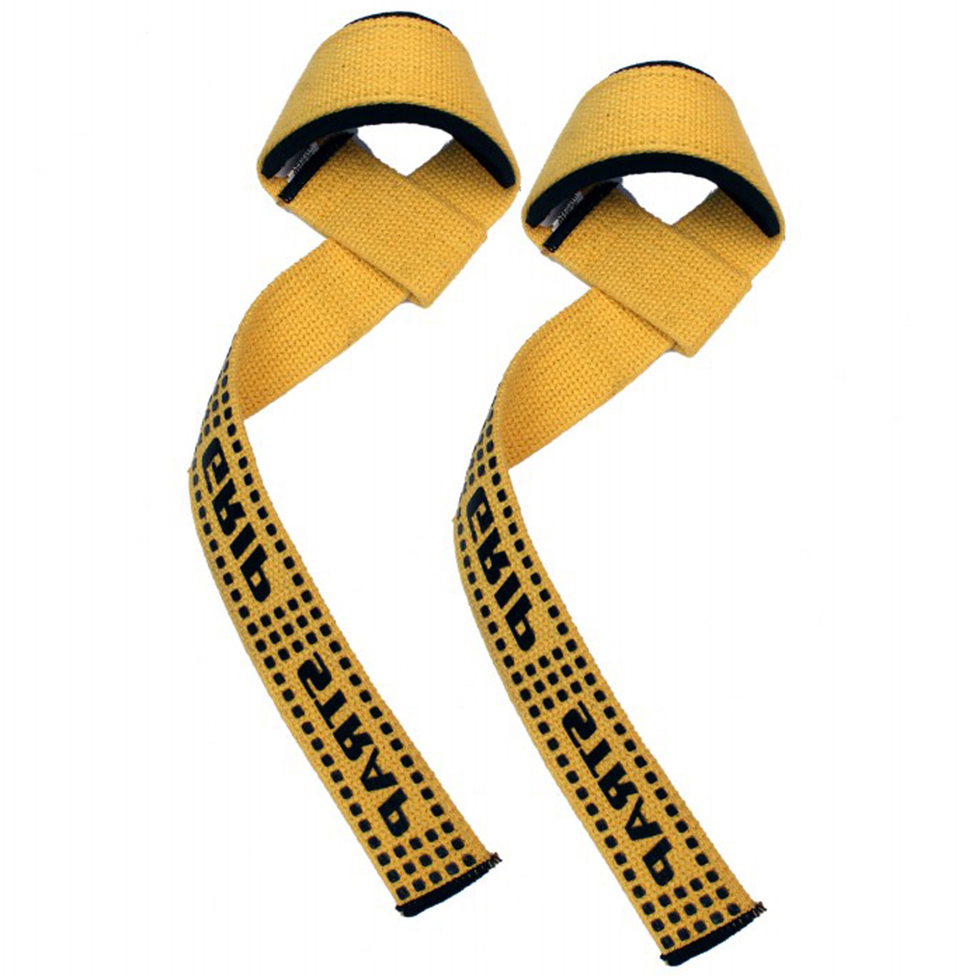 XTREEMGEAR Weight Lifting Bar Straps Gym Bodybuilding Wrist Support