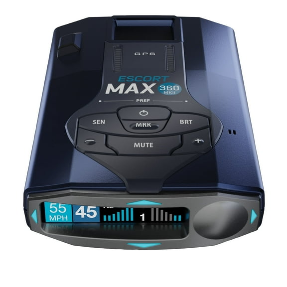 Escort MAX 360 MKII Bluetooth Radar Detector, 360° Awareness, Exceptional Range, Apple CarPlay® & Android Auto® (New)
