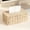 Beige, variant on Bxaolu Rattan Rectangular Tissue Box Cover - Handwoven Decorative Tissue Holder, Fits Standard Rectangular Tissue Boxes for Living Room, Bedroom, Bathroom, Home Decor