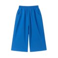 thumbnail image 3 of Rvasteizo Toddler Girls Wide Leg Pants Fall Winter Elastic Waist Cotton Fabric Fashion Casual Bottoms for Kids 1-9Y 1 Years, 3 of 5