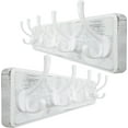thumbnail image 1 of Coat Rack Wall Mounted Coat Hooks Wall Mounted \u\u Hole to Hole Large Coat Hanger Wall Hook Rack Hooks for Hanging Coats Hats Jacket Clothes Entryway Rustic s, 1 of 7