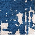 thumbnail image 4 of Rugsotic Carpets Hand Knotted Silk Area Rugs - 6'X9', Rectangle, Blue Beige, Abstract Modern Design, High Pile Thick Handmade Anti Skid Area Rugs For Living Room, Bed Room (Ns1230), 4 of 5