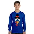 thumbnail image 2 of Awkward Styles Thanksgiving Youth Sweatshirt Turkey Face Crewneck Tee for Kids, 2 of 5