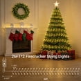 thumbnail image 5 of DAYBETTER 26ft Fairy String Lights, Warm White USB Firecracker Lights with 100LED, 8 Modes, Twinkle Lights for Wedding Party Christmas Decoration, 5 of 7