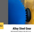 thumbnail image 4 of Vertical Plate Clamp, Steel Plate Lifting Clamp Spring Mechanism 2T 4400LBS  for Mechanical Processing, 4 of 7