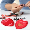 thumbnail image 3 of 100 bolsas de joyería con forma de corazón, resellables, para San Valentín, bonitas para pequeñas empresas, 3 of 7