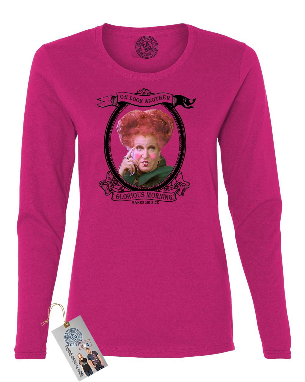 Long Sleeve Shirt Hot Pink 