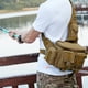 thumbnail image 5 of Yuarrent Bolso bandolera grande con zonificación científica, riñonera multiusos, bolso de hombro para hombre Ropa Deportiva, Zapatos camuflaje, 5 of 6