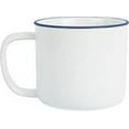 thumbnail image 2 of Pavilion Gift 67511 Large 17 Oz Stoneware Coffee Cup Mug Better To Wake At The Lake, Blue, 2 of 5