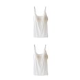 thumbnail image 4 of Camisola de yoga Qarigey Mujer Top Fitness Chaleco Ropa de gimnasia Blanco XL 2piezas, 4 of 6