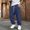 CJ10_Navy, variant on Resicozy Joggers for Men with Pockets Fleece Casual Sweatpants Fashion Solid Drawstring Elastic Waist Athletic Pants Red XL