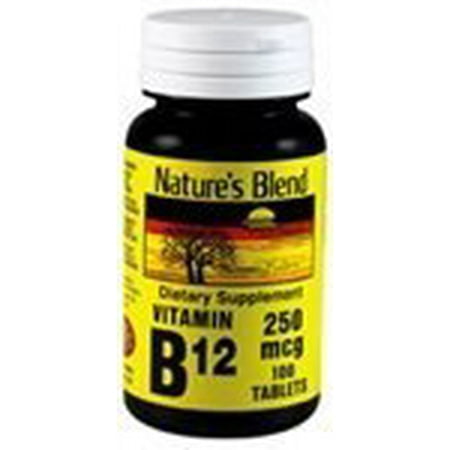 Nature's Blend La vitamine B12 250 mcg 100 Comprimés
