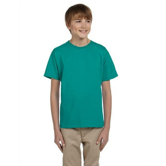 GILDAN G200B YOUTH ULTRA COTTON 6 OZ. T-SHIRT, Jade Dome, XS