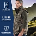 thumbnail image 3 of Colorado Men’s Heated Hunting Vest - Available in Mossy Oak® and Real Tree® by Gobi Heat, 3 of 10