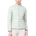 thumbnail image 2 of Women's Winter Collar Zipper Jacket, Lightweight Slim Design, Pockets Insulated, For Cold Weather, Everyday Wear, Fashionable Style, Versatile Outerwear, Cotton Blend Fabric, Urban Commuting, Travel, 2 of 7