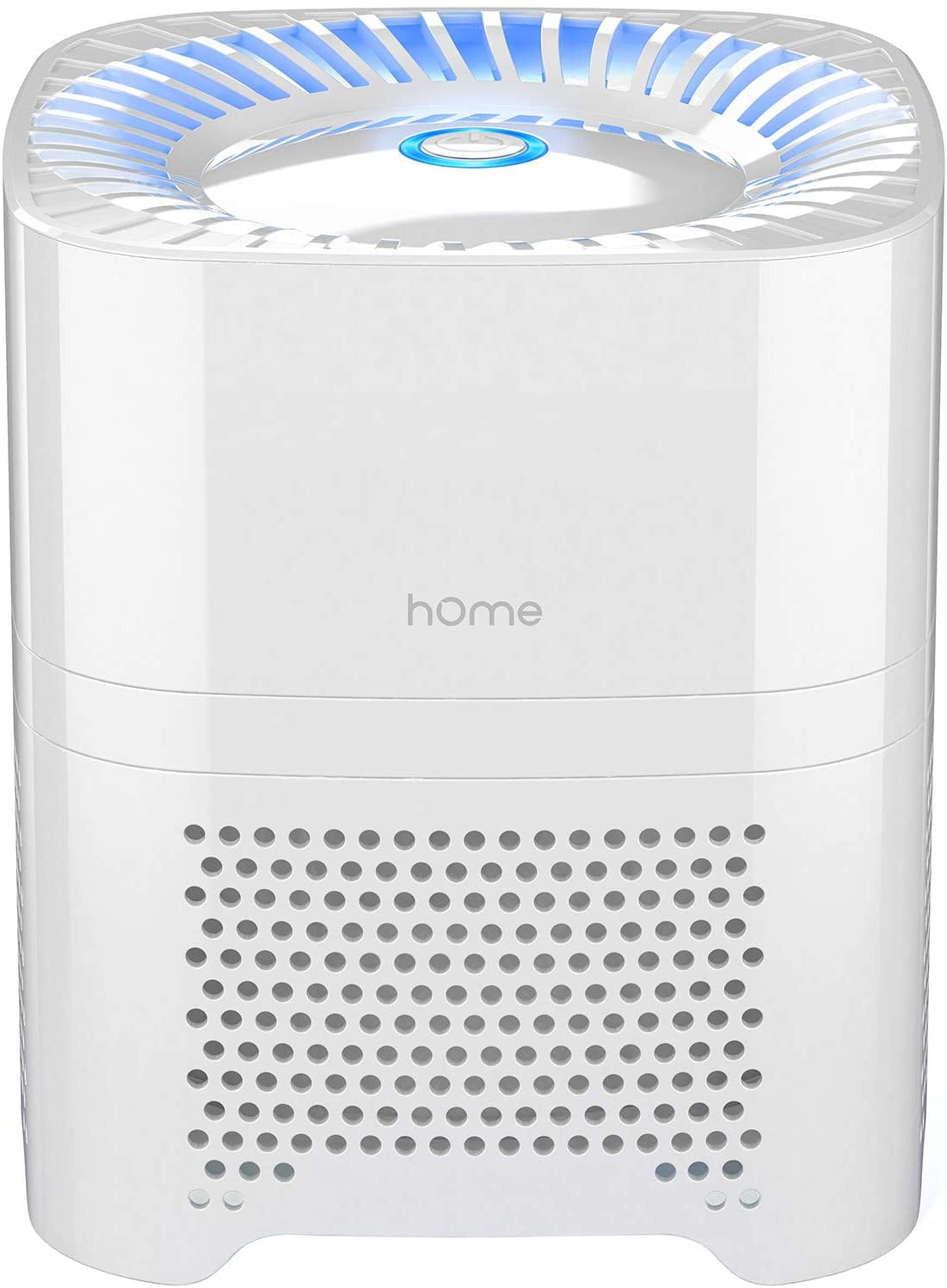 hOmeLabs 4-in-1 Compact Air Purifier - Quietly Ionizes and Purifies Air