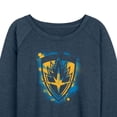 thumbnail image 3 of Marvel Guardians of the Galaxy - Graffiti Logo - Women's French Terry Pullover Long Sleeve Shirt, 3 of 5