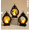 Black, variant on Halloween LED Flickering Candle Decor Battery Operated Flameless Wind Lamp Tabletop Ornament For Halloween Indoor Decor